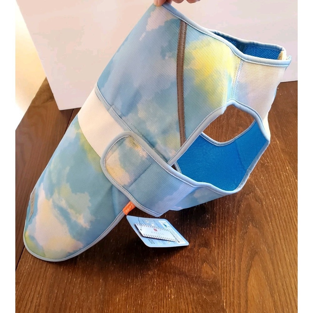 Dog Cooling Vest Lightweight Dog Cooler 2XL Jacket 3D Breathable‎ Mesh NEW